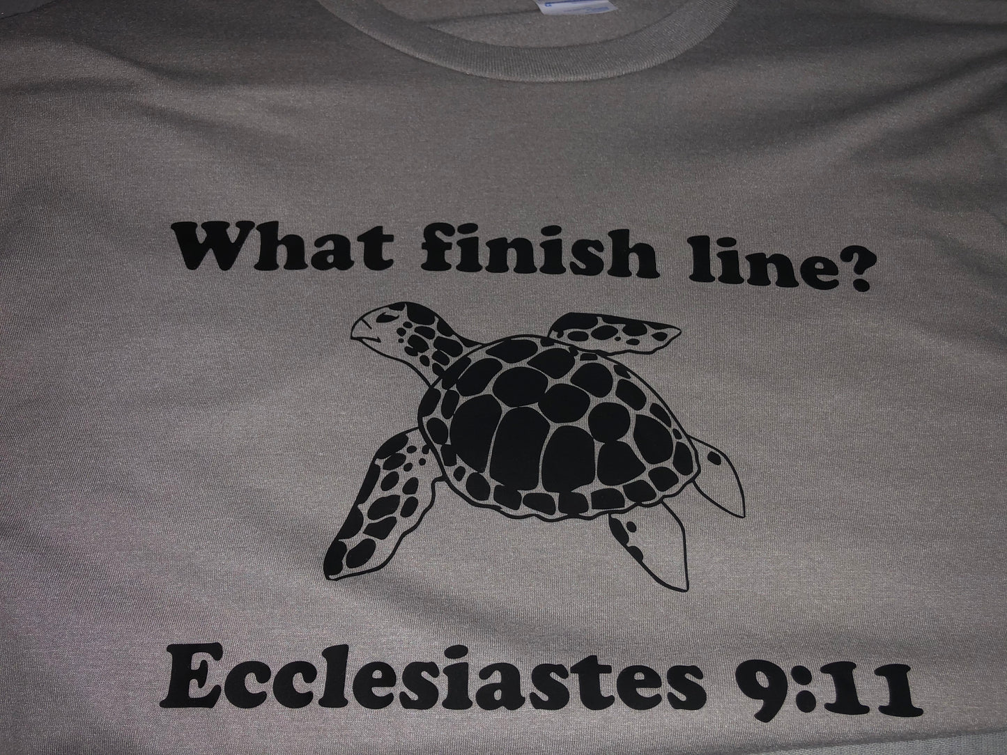 What Finish Line?