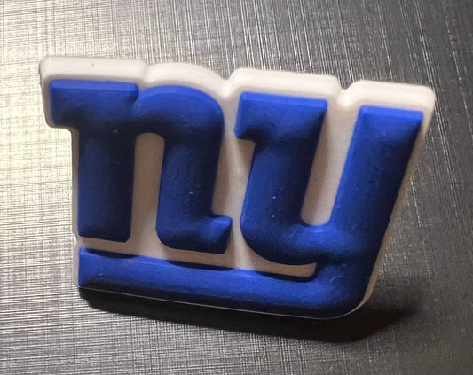 NY Giants Shoe Charm