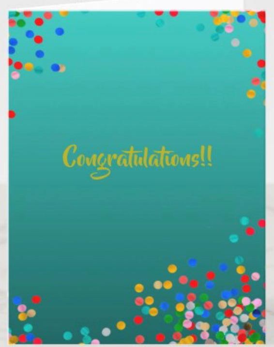 Congratulations card